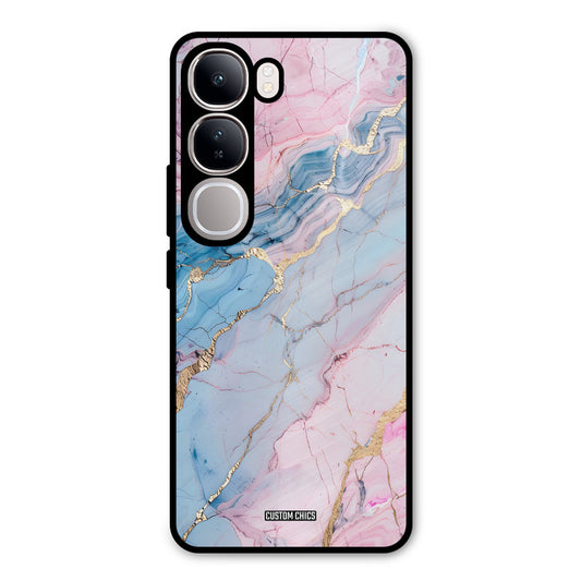 Cute Marble Vivo Y300 Mobile Back Cover - Aesthetic PrintShield Case
