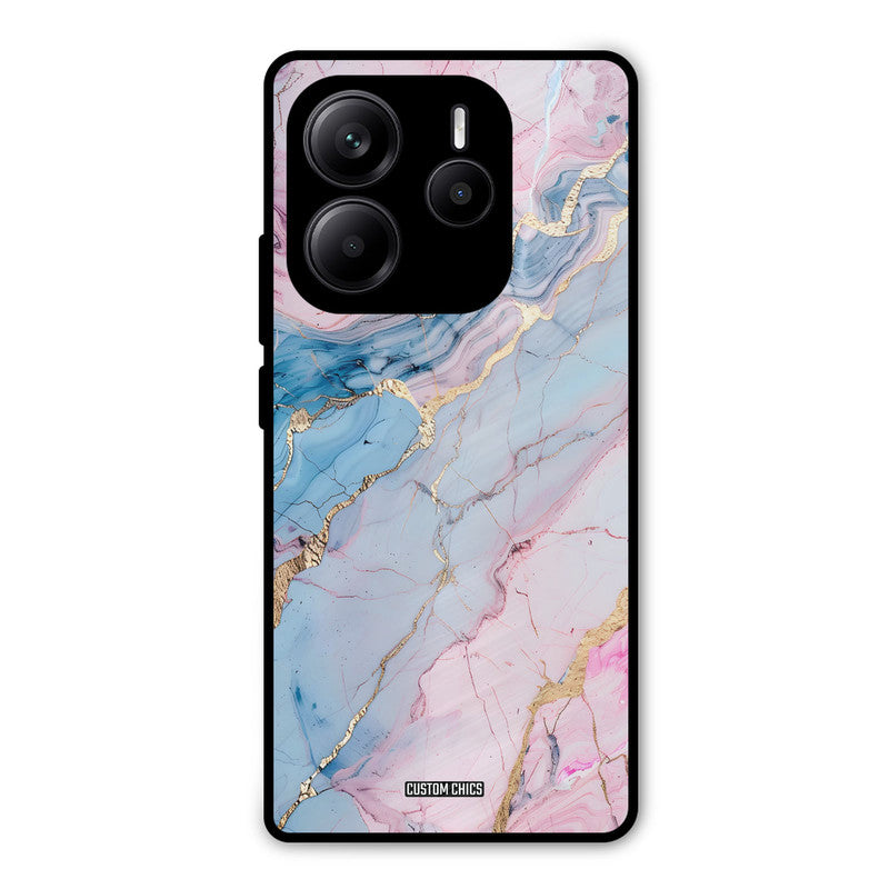 Cute Marble Redmi Note 14 Mobile Back Cover - Aesthetic PrintShield Case