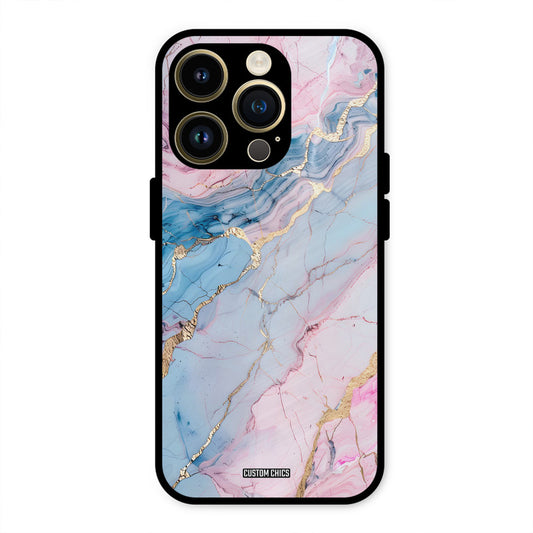Cute Marble iPhone 14 Pro Max Mobile Back Cover - Aesthetic PrintShield Case