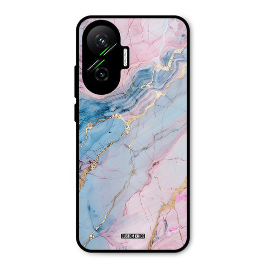 Cute Marble Poco F7 5G Mobile Back Cover - Aesthetic PrintShield Case