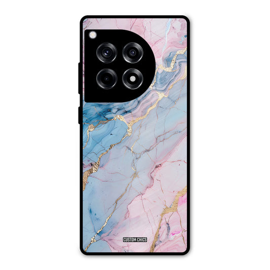 Cute Marble OnePlus 12R Mobile Back Cover - Aesthetic PrintShield Case