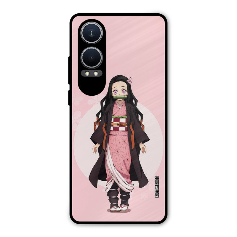 Cute Nezuko Oneplus Nord CE4 Lite Mobile Back Cover - Anime PrintShield Case