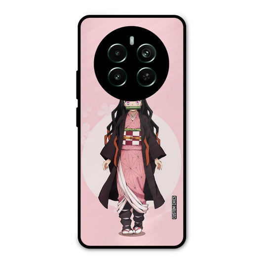 Cute Nezuko Realme 12 Plus Mobile Back Cover - Anime PrintShield Case