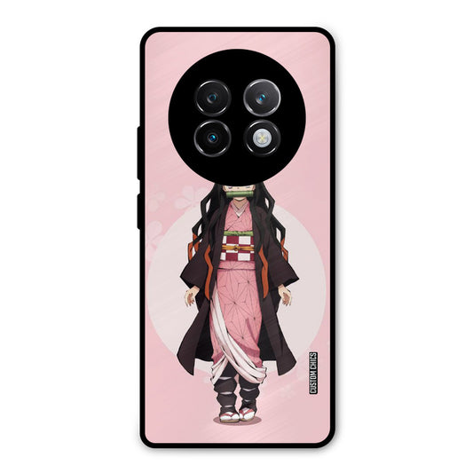 Cute Nezuko Realme 13 Plus Mobile Back Cover - Anime PrintShield Case