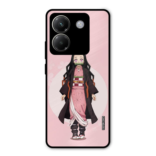 Cute Nezuko Poco M7 Pro Mobile Back Cover - Anime PrintShield Case