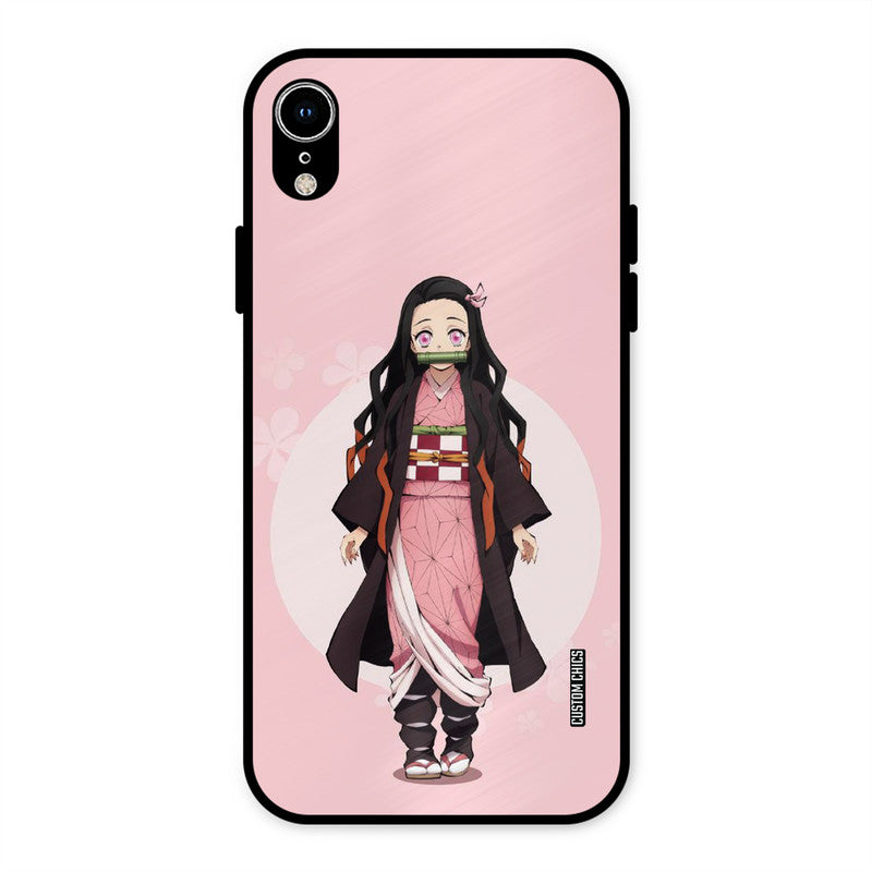 Cute Nezuko iPhone XR Mobile Back Cover - Anime PrintShield Case