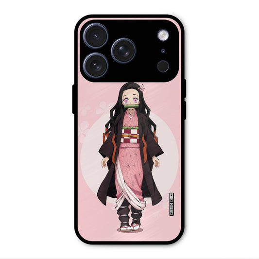 Cute Nezuko iPhone 17 Pro Max Mobile Back Cover - Anime PrintShield Case