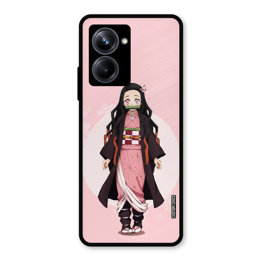 Cute Nezuko Realme 10 Pro Mobile Back Cover - Anime PrintShield Case