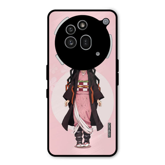Cute Nezuko Nothing Phone 3A Pro Mobile Back Cover - Anime PrintShield Case