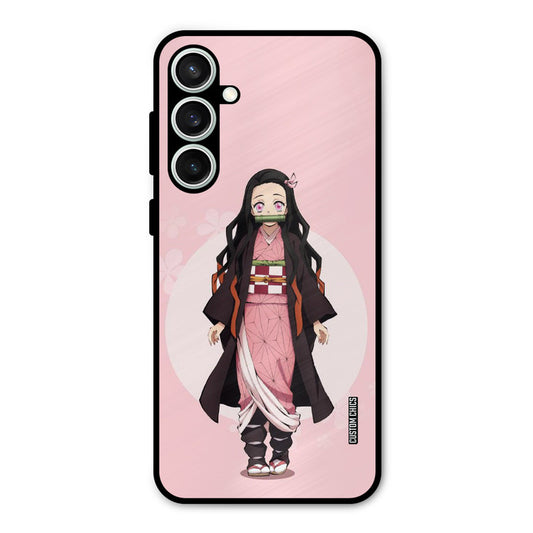 Cute Nezuko Samsung Galaxy S23 FE Mobile Back Cover - Anime PrintShield Case