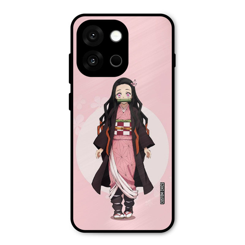 Cute Nezuko Oneplus 13s Mobile Back Cover - Anime PrintShield Case