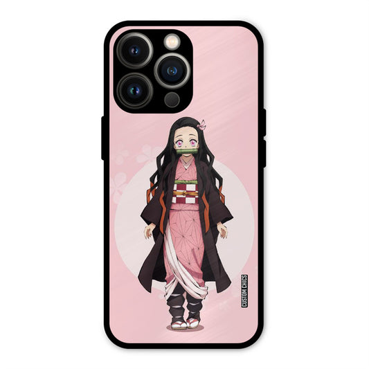 Cute Nezuko iPhone 13 Pro Max Mobile Back Cover - Anime PrintShield Case