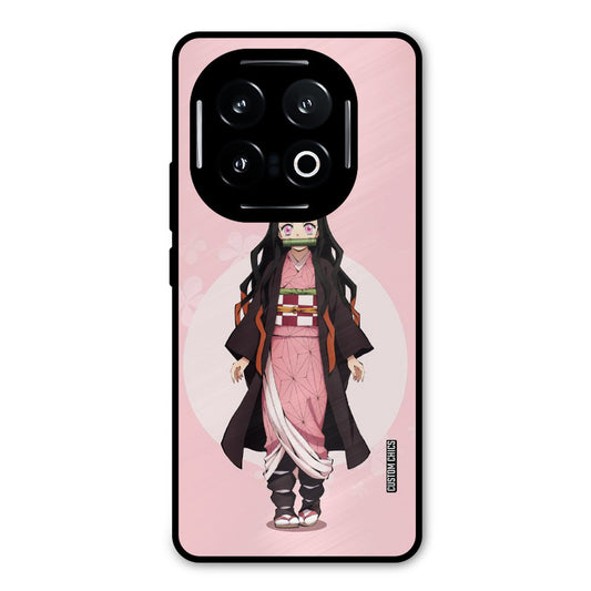 Cute Nezuko iQOO 13 Mobile Back Cover - Anime PrintShield Case