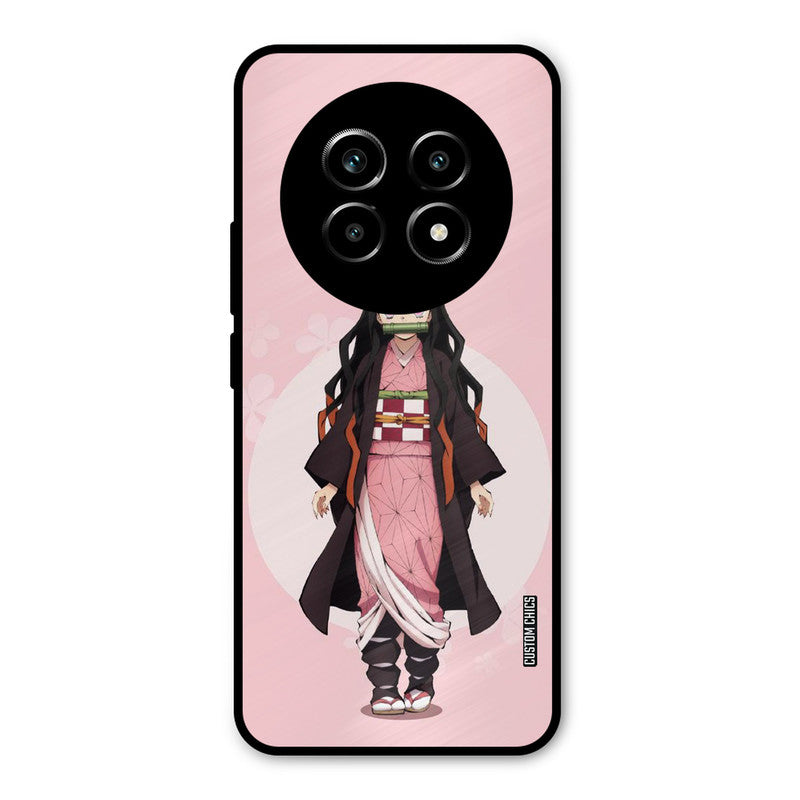 Cute Nezuko Realme 13 Pro Mobile Back Cover - Anime PrintShield Case