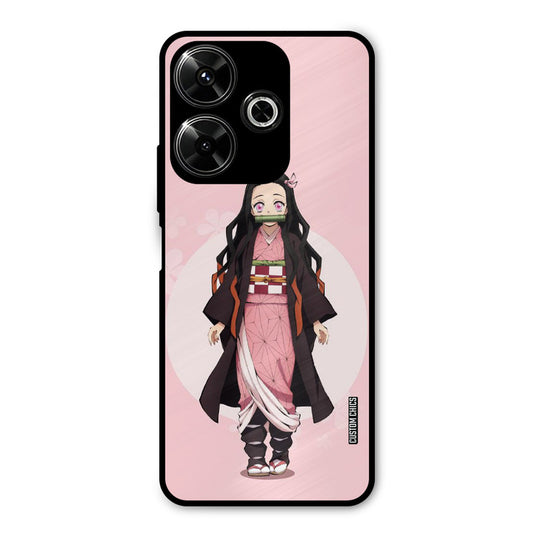 Cute Nezuko Redmi 13 5G Mobile Back Cover - Anime PrintShield Case