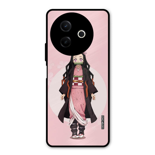 Cute Nezuko Vivo Y39 Mobile Back Cover - Anime PrintShield Case