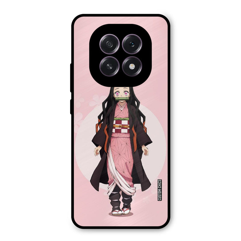 Cute Nezuko Oppo F29 Mobile Back Cover - Anime PrintShield Case