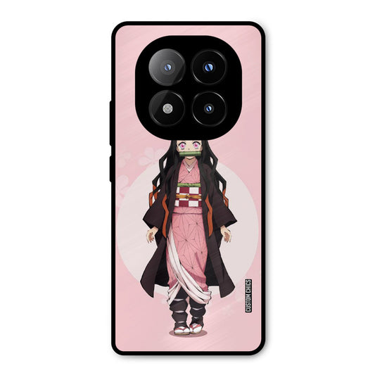 Cute Nezuko Redmi Note 14 Pro Plus 5G Mobile Back Cover - Anime PrintShield Case
