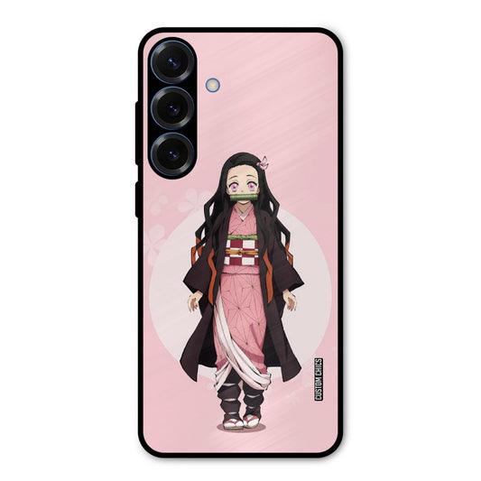 Cute Nezuko Samsung Galaxy S25 Plus Mobile Back Cover - Anime PrintShield Case
