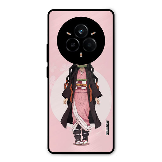 Cute Nezuko Realme 14 Pro Plus Mobile Back Cover - Anime PrintShield Case
