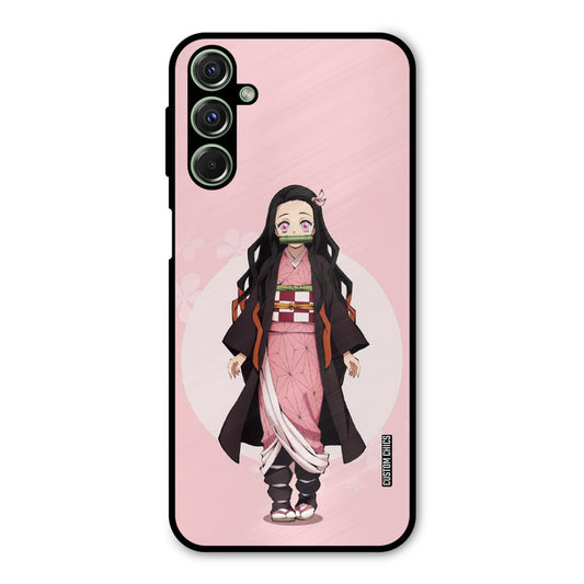 Cute Nezuko Samsung Galaxy M34 Mobile Back Cover - Anime PrintShield Case