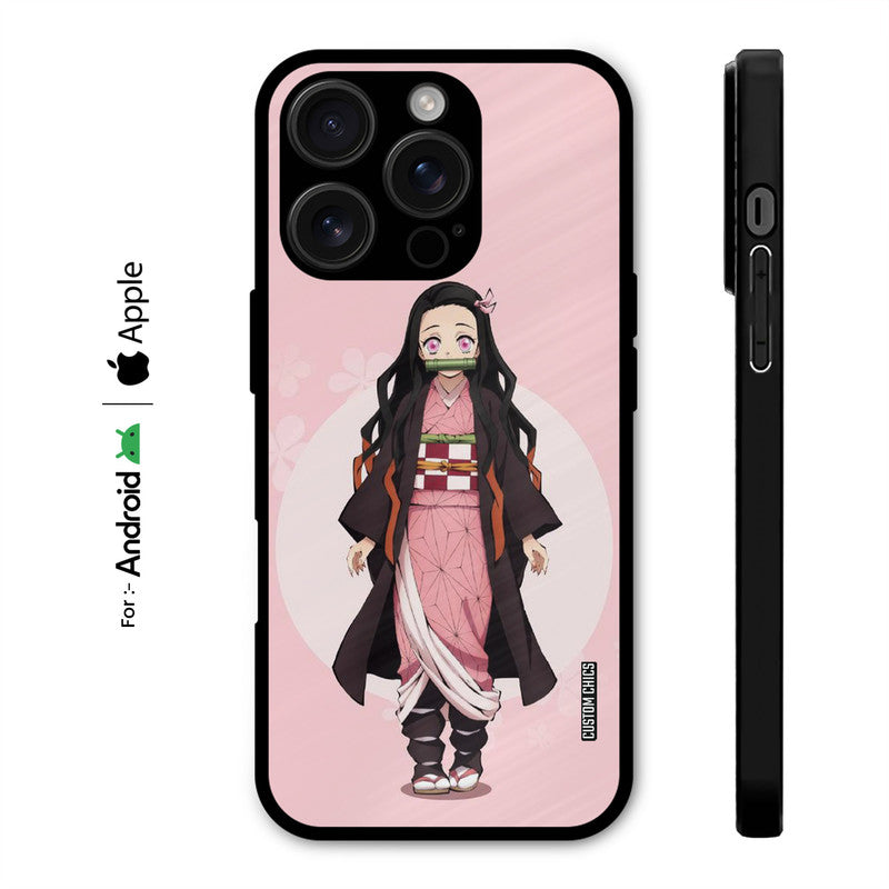 Cute Nezuko Case – Premium PrintShield Mobile Cover