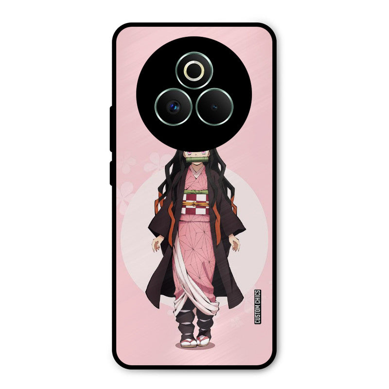 Cute Nezuko Realme P3 Pro 5G Mobile Back Cover - Anime PrintShield Case