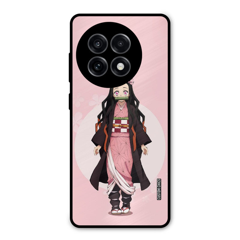 Cute Nezuko OnePlus 13R Mobile Back Cover - Anime PrintShield Case
