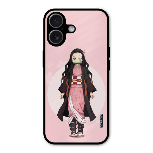 Cute Nezuko iPhone 17 Mobile Back Cover - Anime PrintShield Case