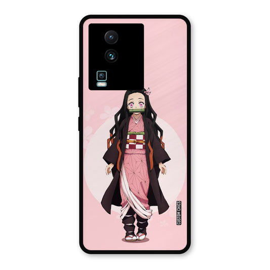 Cute Nezuko IQOO Neo 7 Pro Mobile Back Cover - Anime PrintShield Case
