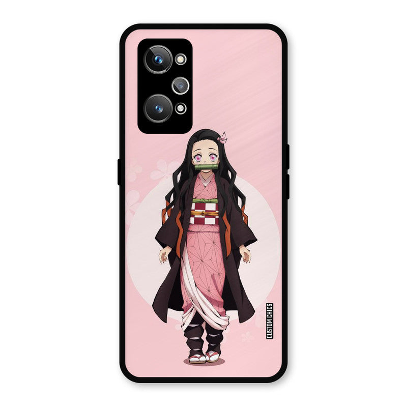 Cute Nezuko Realme GT Neo 2 Mobile Back Cover - Anime PrintShield Case