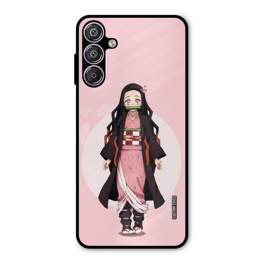 Cute Nezuko Samsung Galaxy F15 Mobile Back Cover - Anime PrintShield Case