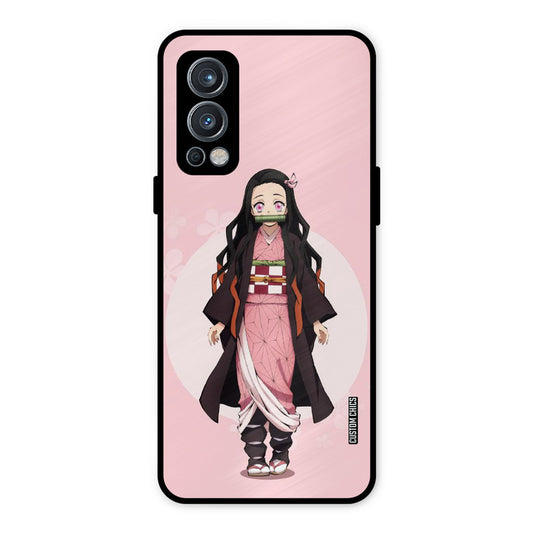 Cute Nezuko OnePlus Nord 2 5G Mobile Back Cover - Anime PrintShield Case