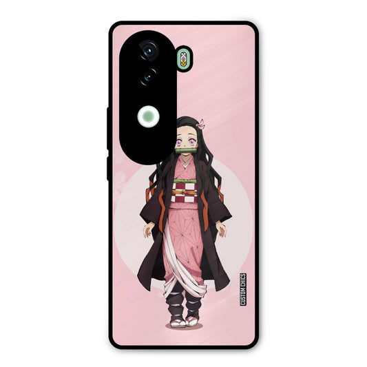 Cute Nezuko iQOO Z9s Mobile Back Cover - Anime PrintShield Case