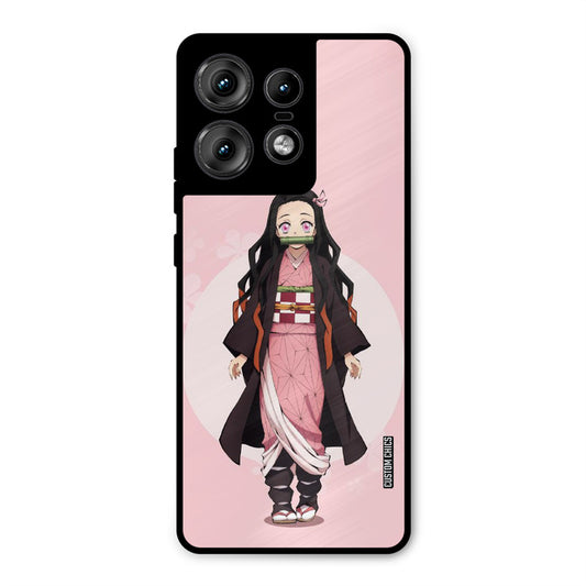 Cute Nezuko Motorola Edge 50 Pro Mobile Back Cover - Anime PrintShield Case