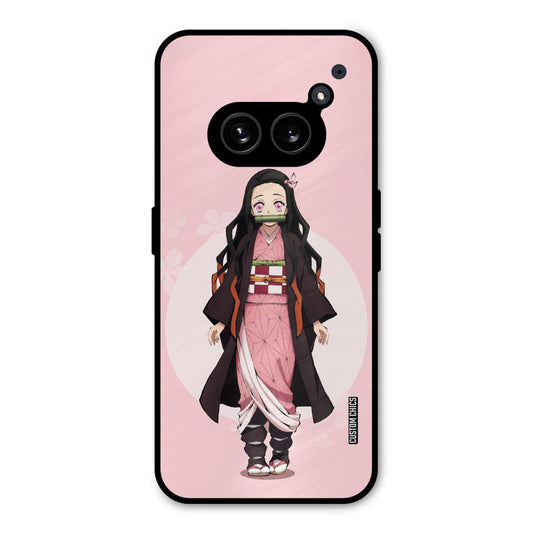 Cute Nezuko Nothing Phone 2a Plus Mobile Back Cover - Anime PrintShield Case