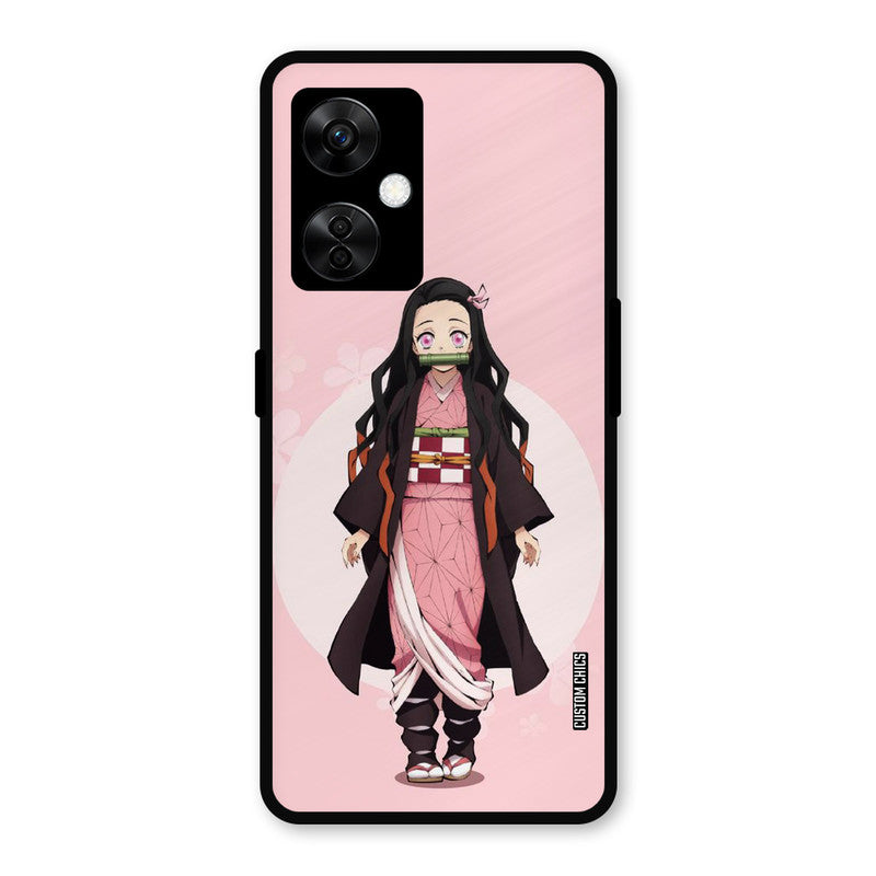 Cute Nezuko OnePlus Nord CE 3 Lite Mobile Back Cover - Anime PrintShield Case