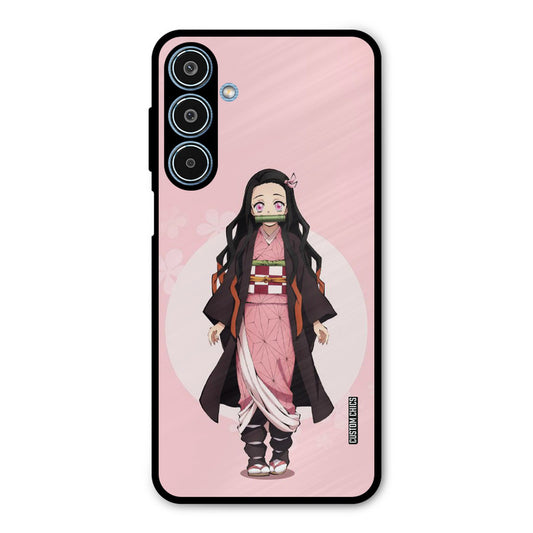 Cute Nezuko Samsung Galaxy M35 5G Mobile Back Cover - Anime PrintShield Case