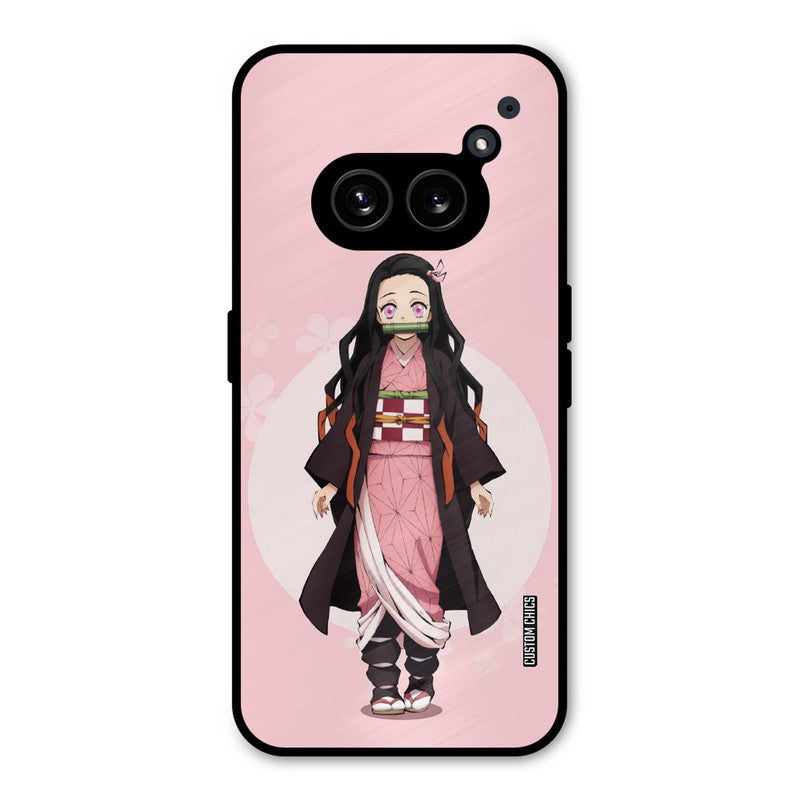 Cute Nezuko Nothing Phone 2a Mobile Back Cover - Anime PrintShield Case