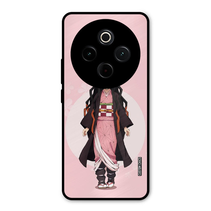 Cute Nezuko iQoo Z10 Mobile Back Cover - Anime PrintShield Case