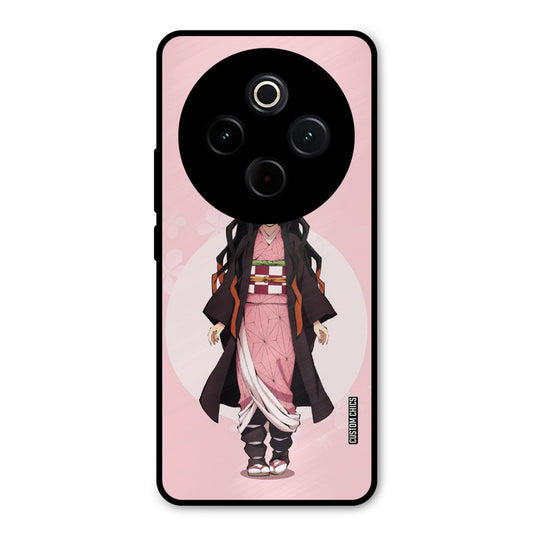 Cute Nezuko iQoo Z10 Mobile Back Cover - Anime PrintShield Case