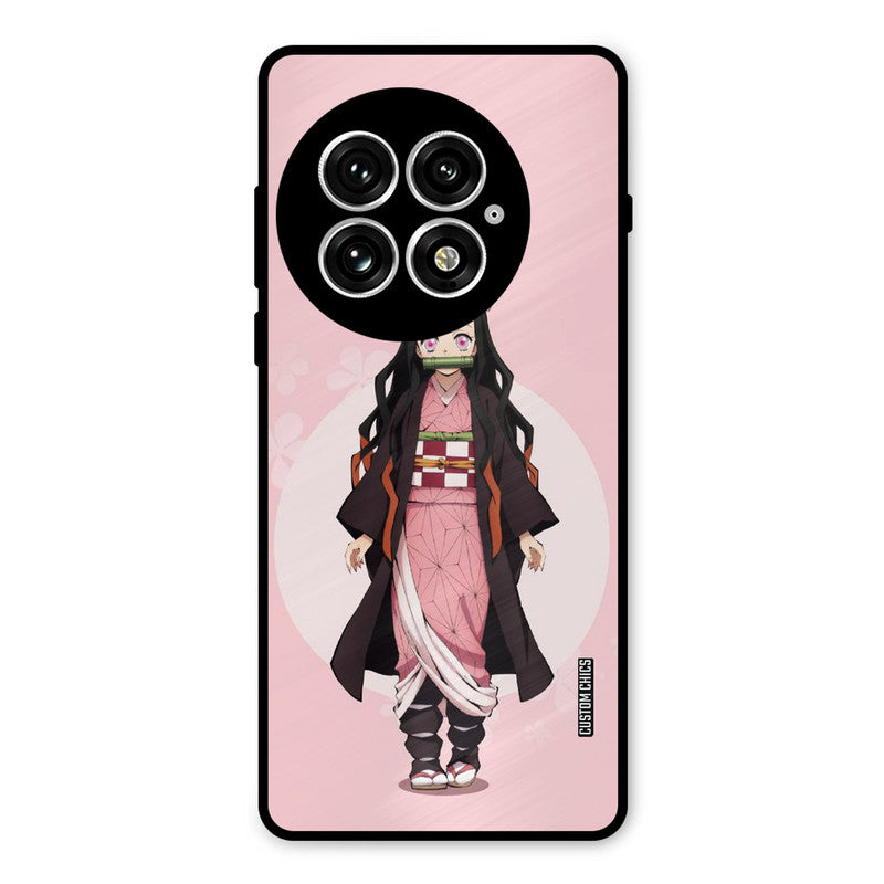 Cute Nezuko Oneplus 13 Mobile Back Cover - Anime PrintShield Case