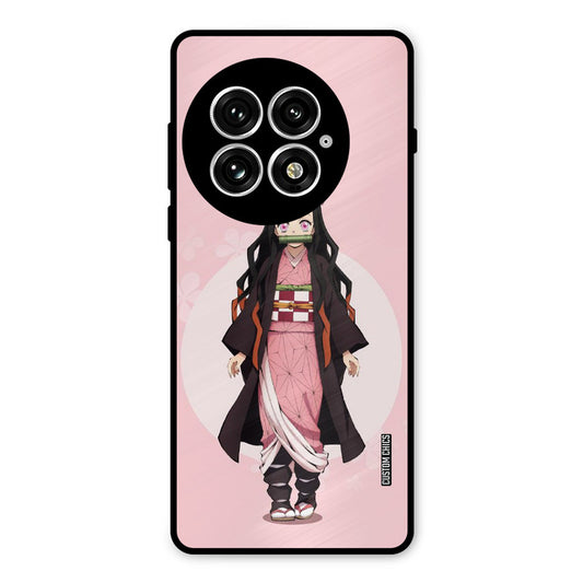 Cute Nezuko Oneplus 13 Mobile Back Cover - Anime PrintShield Case