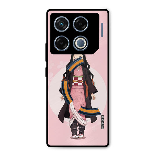 Cute Nezuko Infinix GT 20 Pro Mobile Back Cover - Anime PrintShield Case