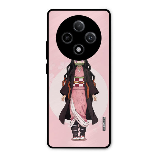 Cute Nezuko Oppo F27 Pro Plus 5G Mobile Back Cover - Anime PrintShield Case