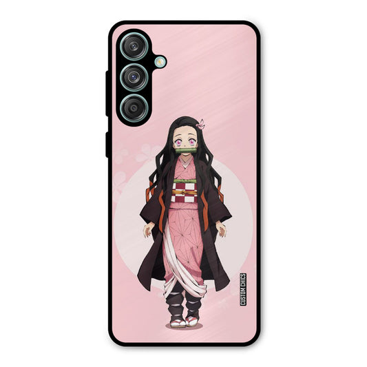 Cute Nezuko Samsung Galaxy M55 5G Mobile Back Cover - Anime PrintShield Case