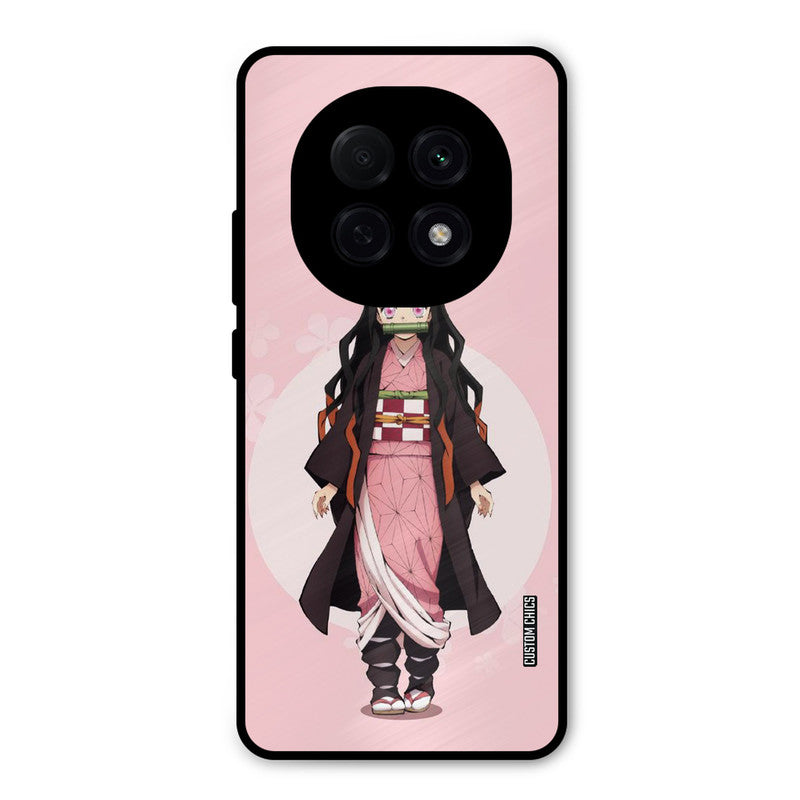 Cute Nezuko Oppo F29 Pro Mobile Back Cover - Anime PrintShield Case