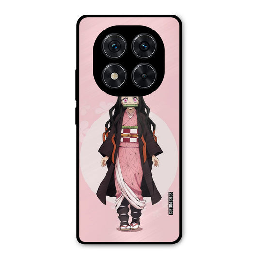 Cute Nezuko Redmi Note 14 Pro Mobile Back Cover - Anime PrintShield Case