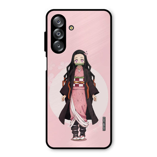 Cute Nezuko Samsung Galaxy A17 Mobile Back Cover - Anime PrintShield Case