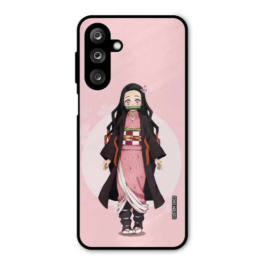 Cute Nezuko Samsung Galaxy M36 Mobile Back Cover - Anime PrintShield Case